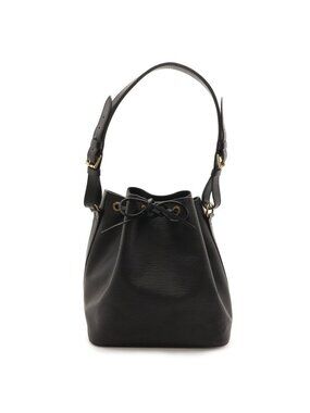 Louis Vuitton Epi Petit Noe Shoulder Bag One Drawstring Shape Noir